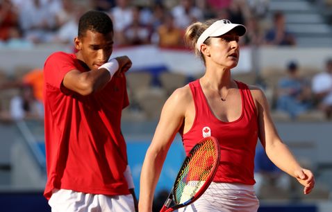 Gabriela Dabrowski Paris 2024 Mixed Doubles Canada