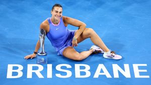 Aryna Sabalenka Brisbane trophy