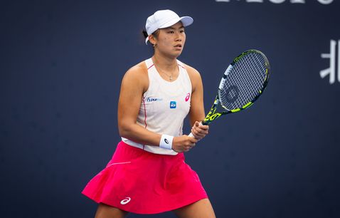 Janice Tjen China Open Day 2 qualifying