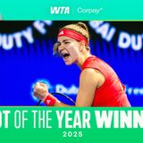 Karolina Muchova Corpay Shot of Year