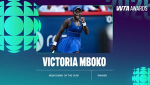 victoria mboko newcomer of the year 2025