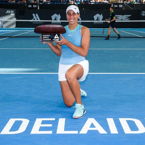 Madison Keys 2025 trofeo Adelaida