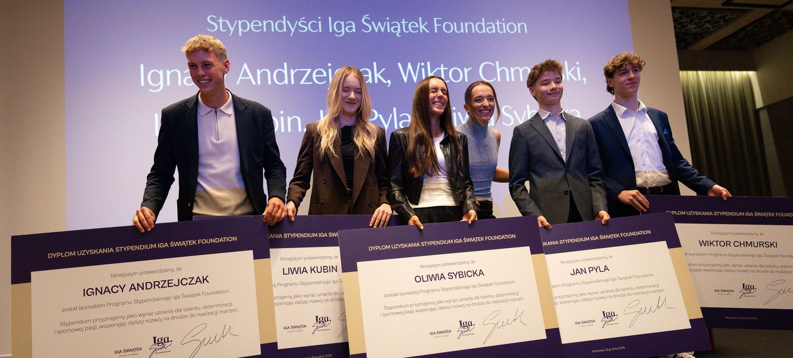 Ganadores de la bega de la fundación iga swiatek 2025