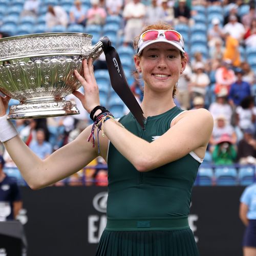 Maya Joint Eastbourne 2025 trophy