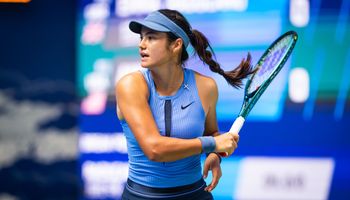 Emma Raducanu Wuhan Open Day 4