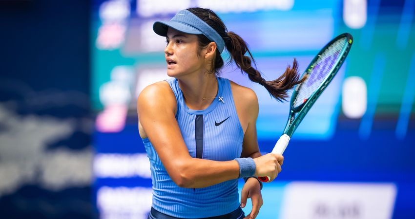 Emma Raducanu Wuhan Open Day 4