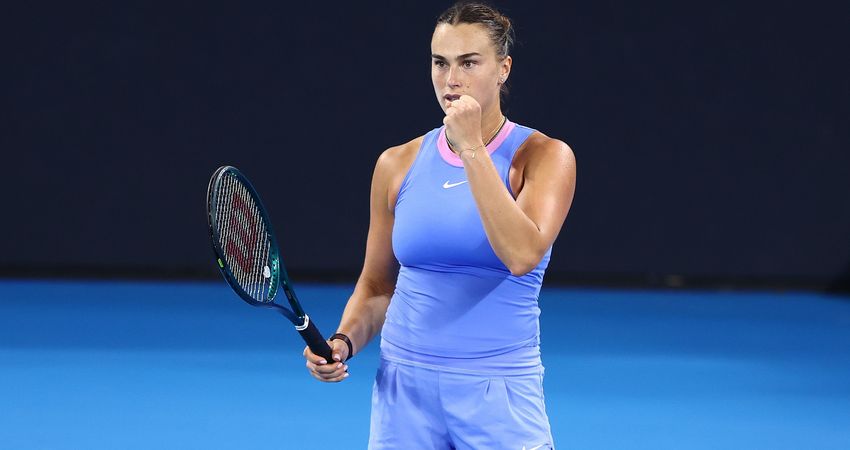 Aryna Sabalenka Brisbane 2025