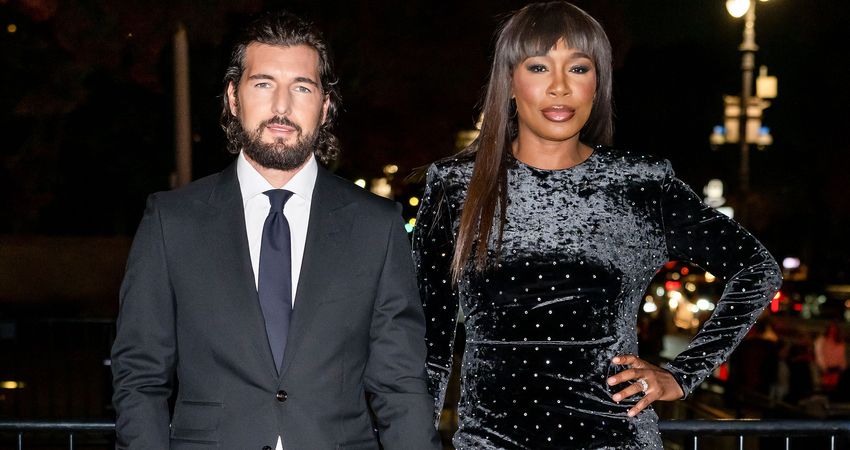 Venus Williams and Andrea Preti (Getty)