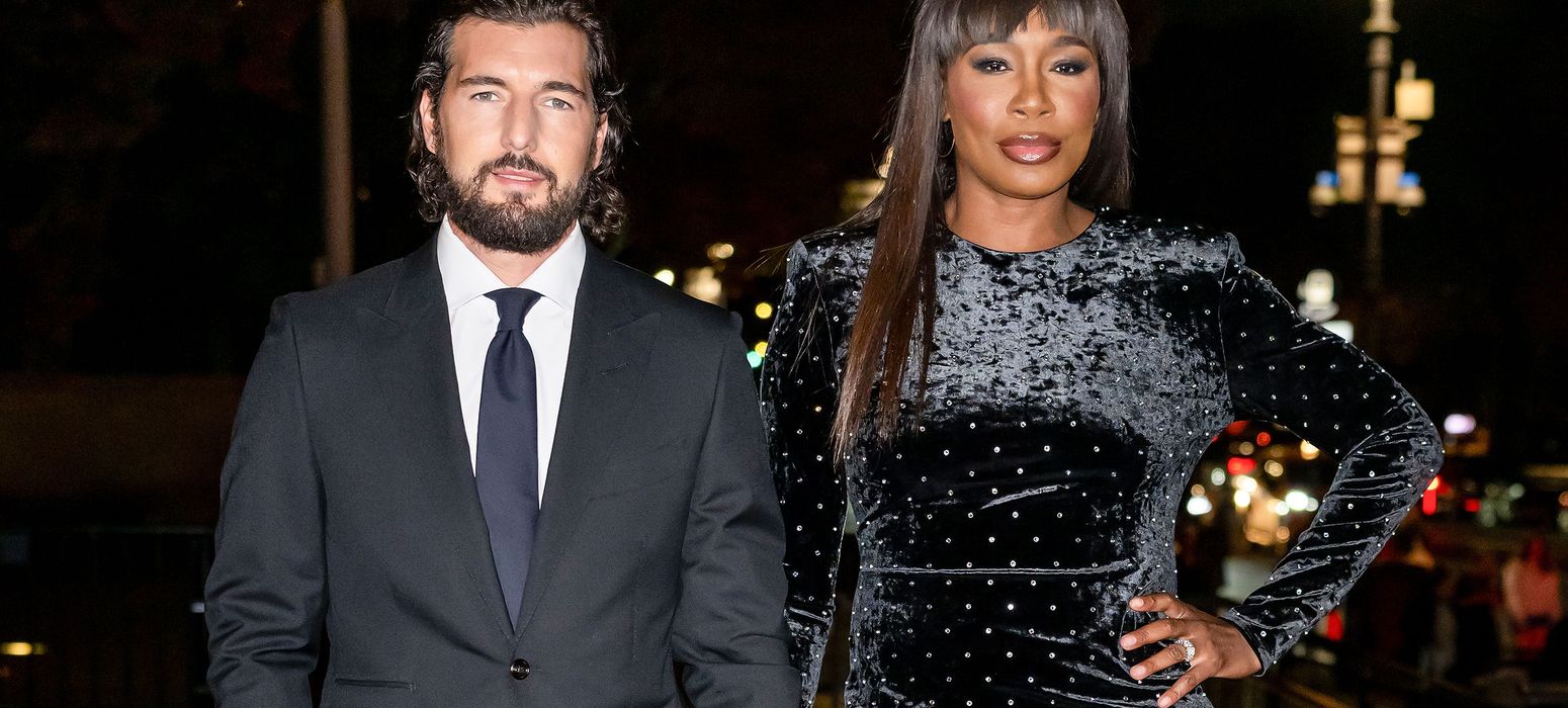 Venus Williams and Andrea Preti (Getty)