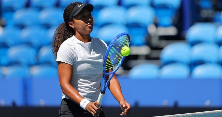 Naomi Osaka United Cup 2026 Perth Practice