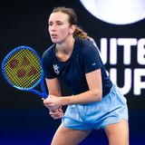 Elise Mertens Pre-Event Sydney United Cup