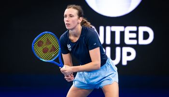 Elise Mertens Pre-Event Sydney United Cup