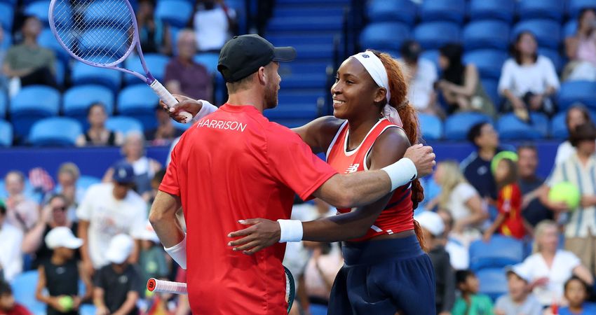 United Cup Gauff Harrison v Spain