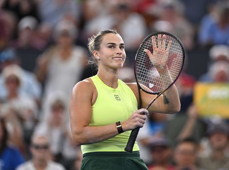 Sabalenka Brisbane 2026 first round Bucsa