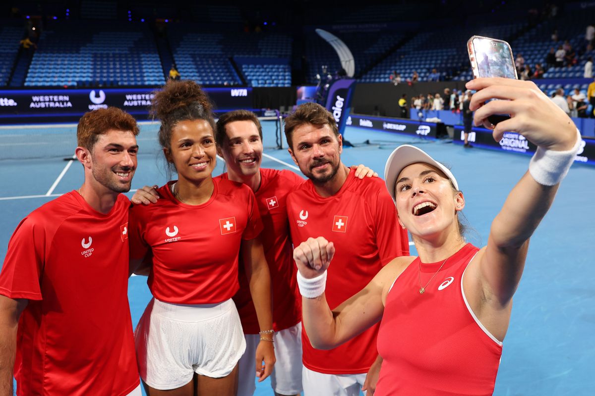 Image for Wawrinka loves to remind us that we're 'living in Belinda's world'