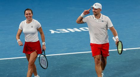 Kawa, Zielinski mixed doubles v USA