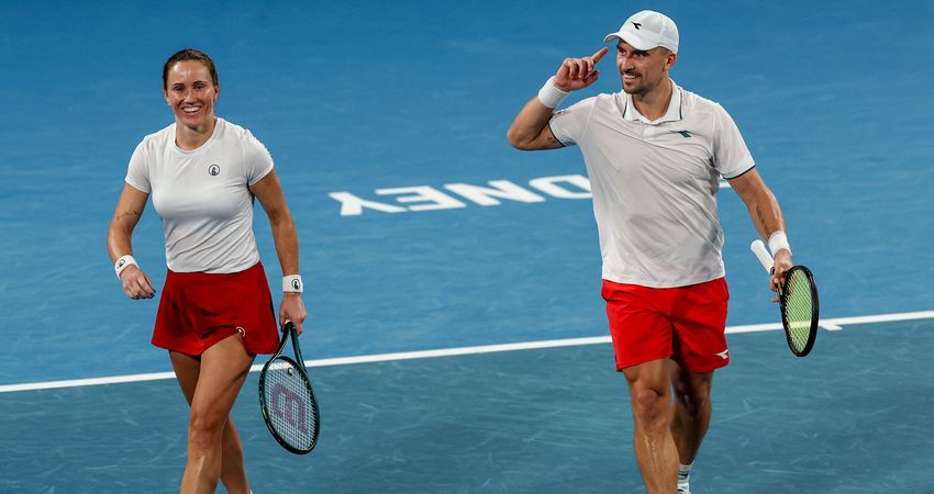Kawa, Zielinski mixed doubles v USA
