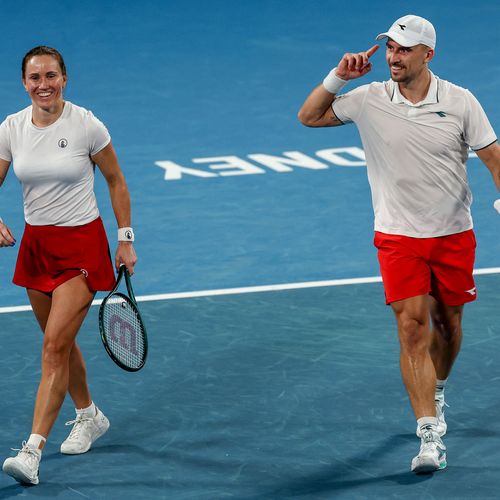 Kawa, Zielinski mixed doubles v USA