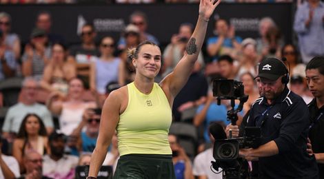 Aryna Sabalenka, Brisbane 2026 SF (Getty)