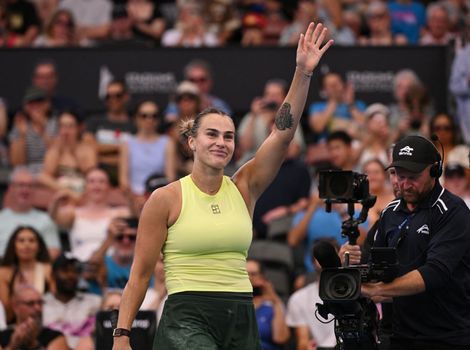 Aryna Sabalenka, Brisbane 2026 SF (Getty)