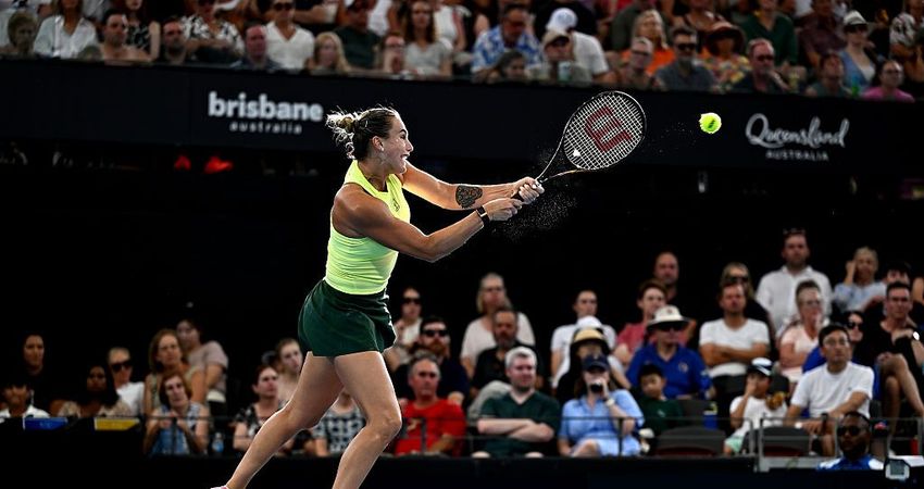 Aryna Sabalenka, Brisbane 2026