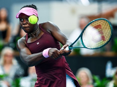 Victoria Mboko, 2026 Adelaide quarterfinals (Getty)