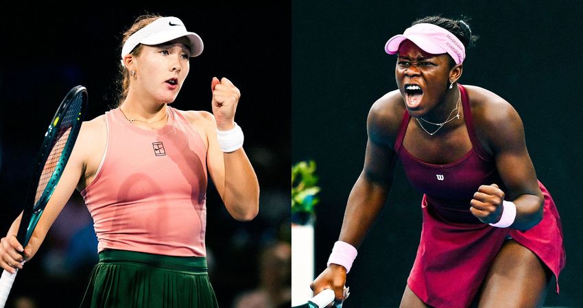 Mirra Andreeva and Victoria Mboko