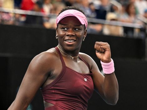 Victoria Mboko, 2026 Adelaide semifinals (Getty)