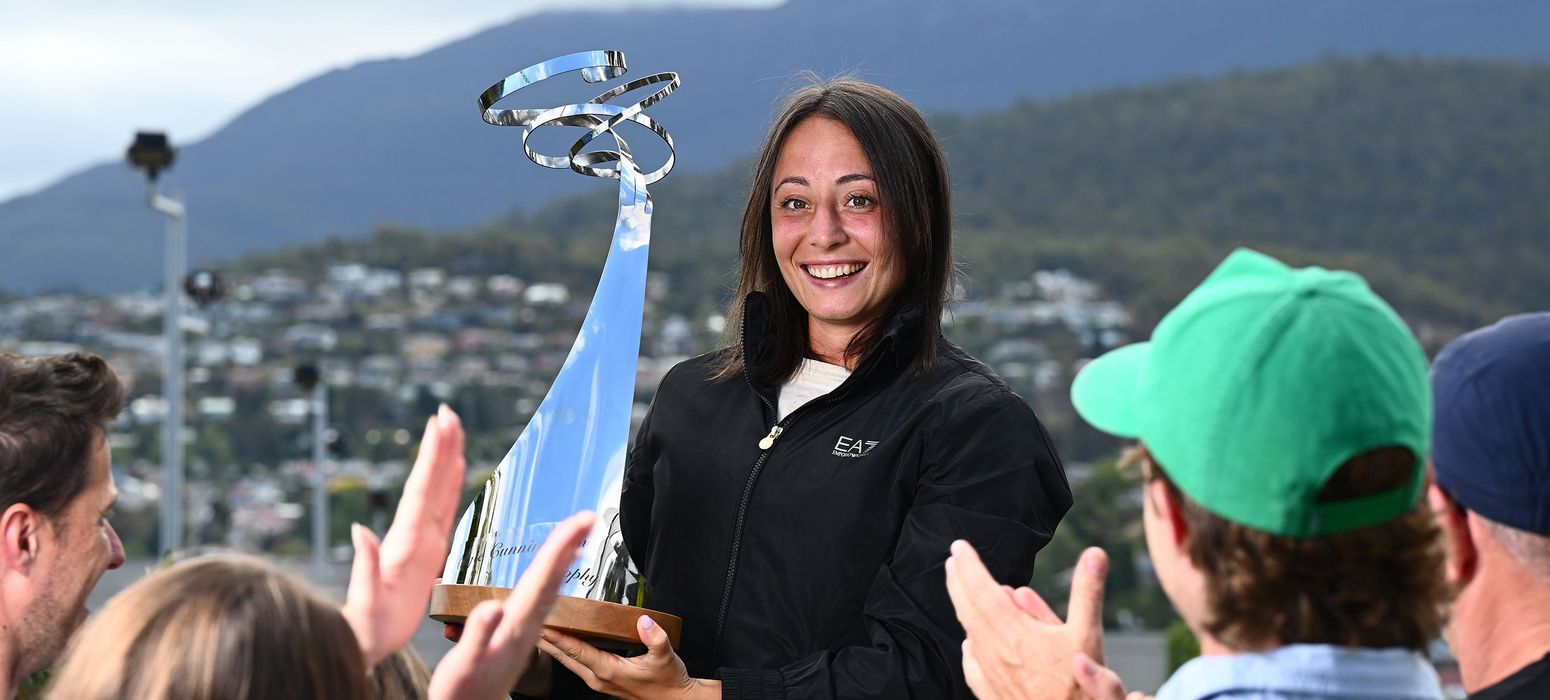 Elisabetta Cocciaretto, 2026 Hobart final (Getty)