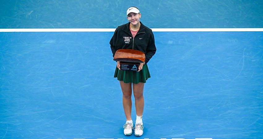 Mirra Andreeva, Adelaide 2026