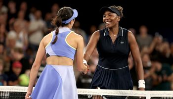 Olga Danilovic and Venus Williams, Australian Open 2026