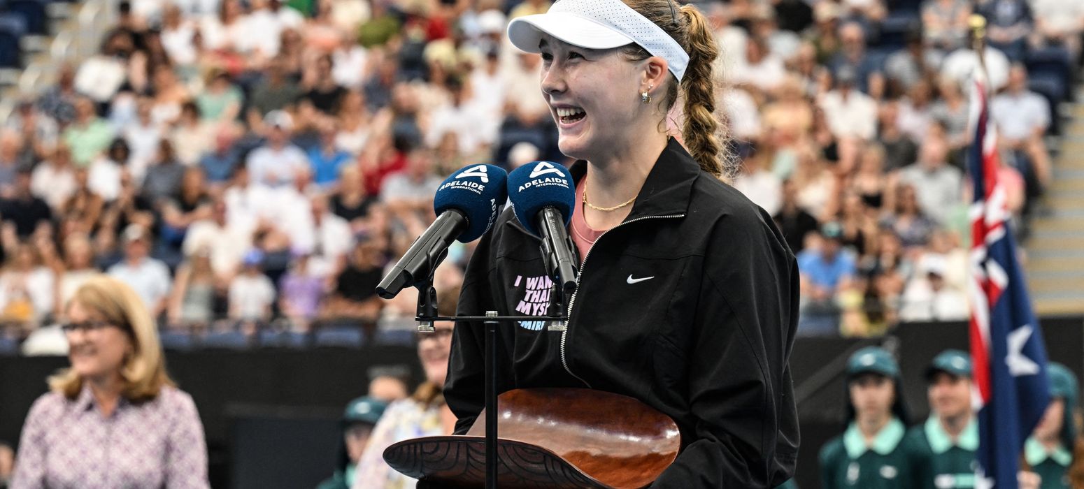mirra andreeva wins adelaide 2026