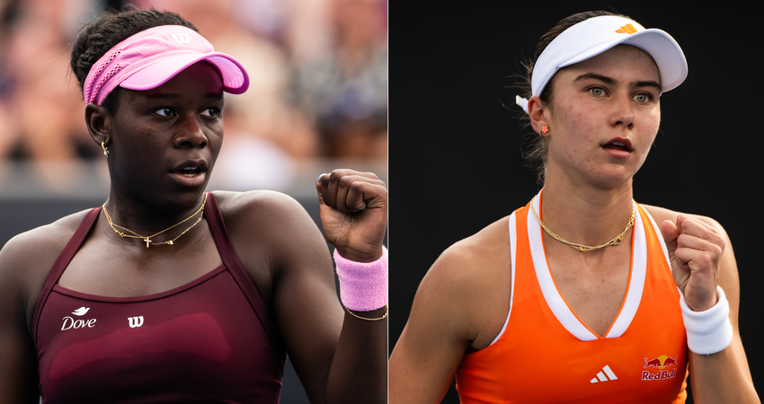 Victoria Mboko and Iva Jovic (Jimmie)