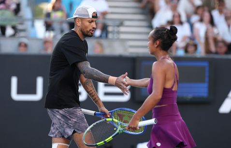 nick kyrgios leylah fernandez australian open 2026