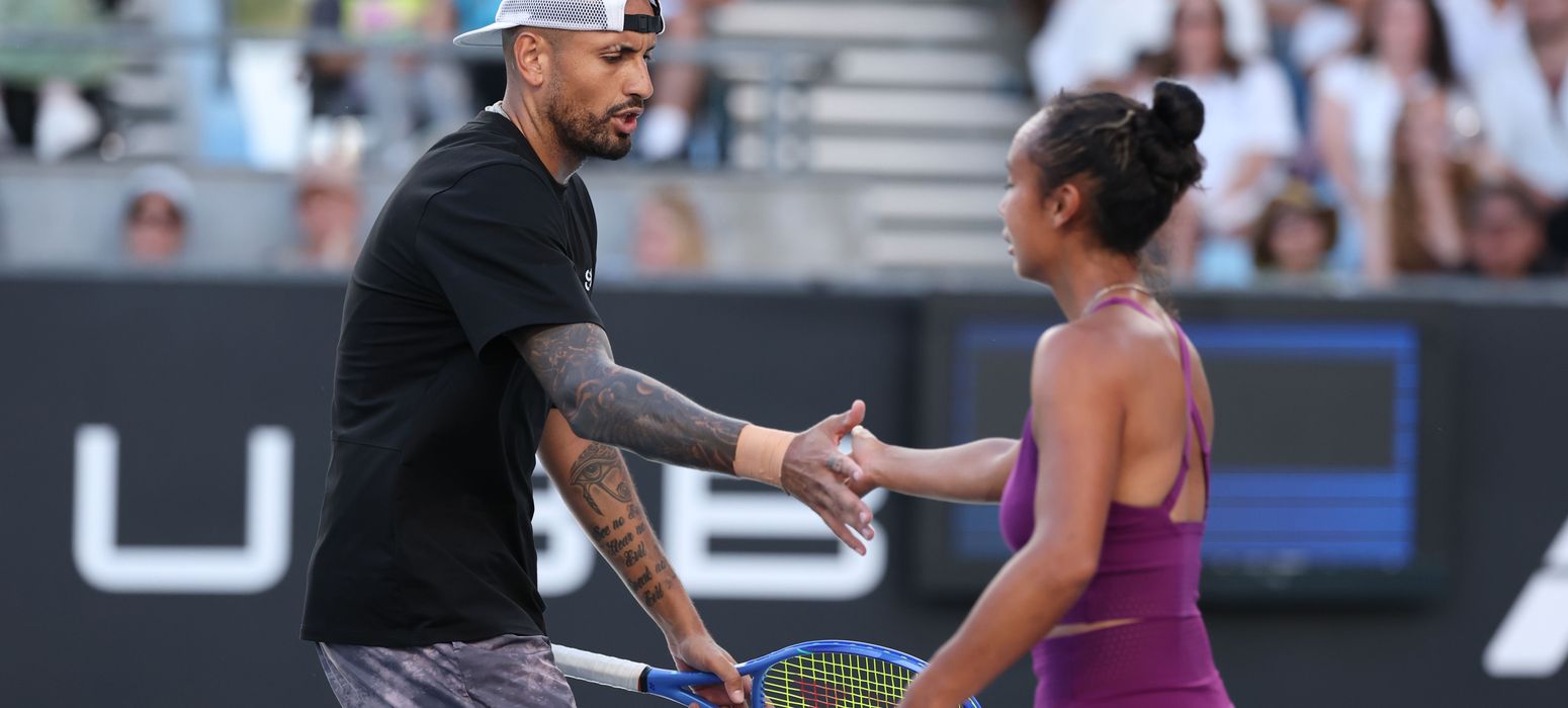 nick kyrgios leylah fernandez australian open 2026