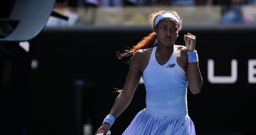 Coco Gauff vs Muchova Fourth Round Australian Open