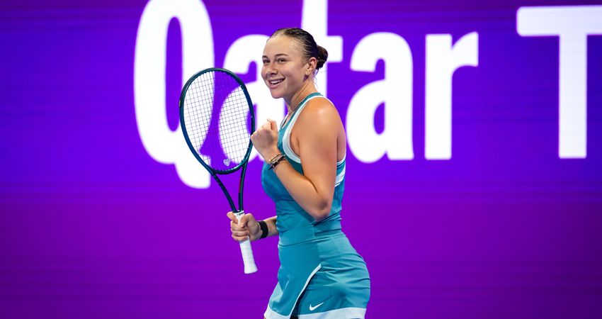 Amanda Anisimova Qatar 2025