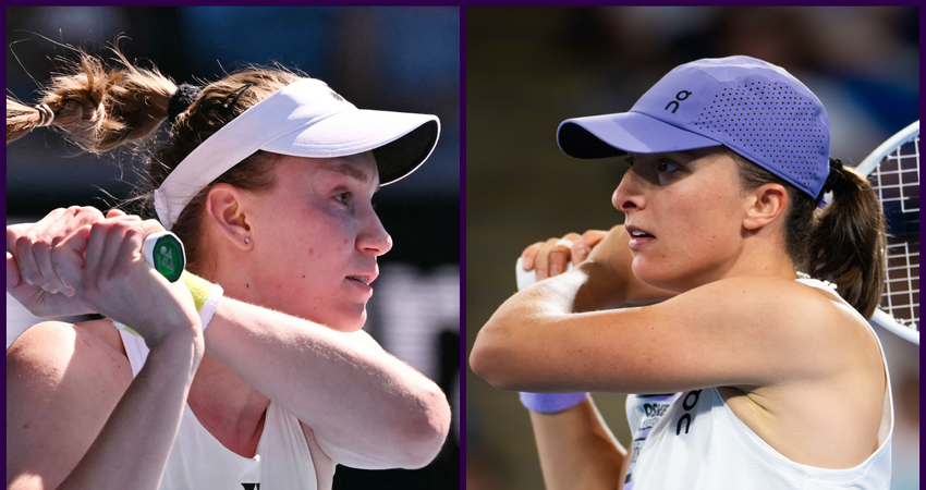 Elena Rybakina, Iga Swiatek - Australian Open 2026