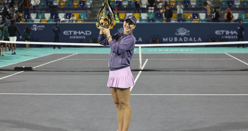 belinda bencic abu dhabi open 2025