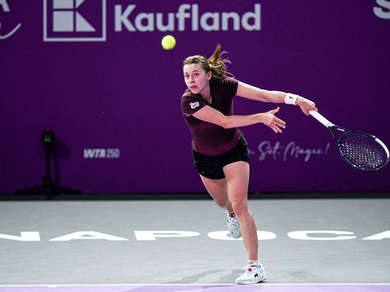 Maja Chwalinska playing at the 2026 Transylvania Open
