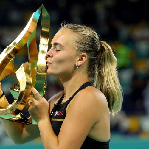 Sara Bejlek, 2026 Abu Dhabi trofeo (Getty)