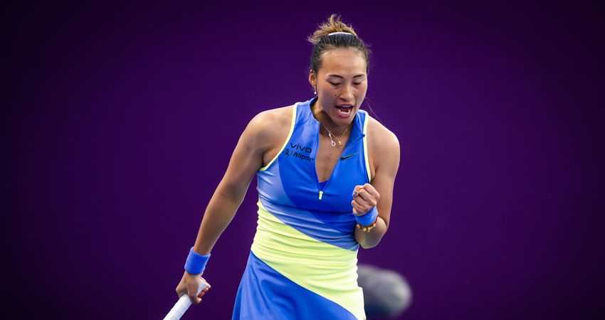 Qinwen Zheng Qatar first round Day 2