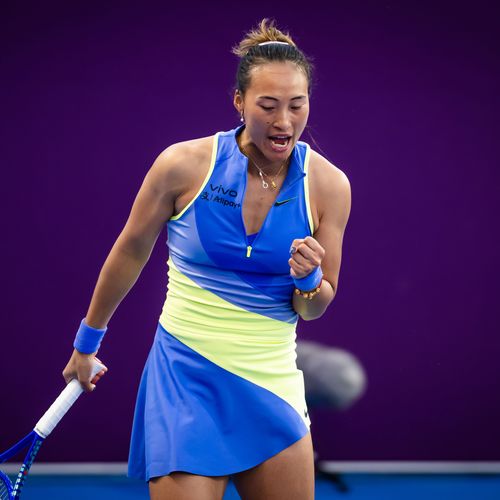 Qinwen Zheng Qatar first round Day 2