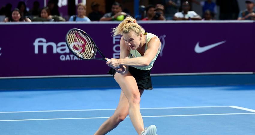 Katerina Siniakova, Doha 2026