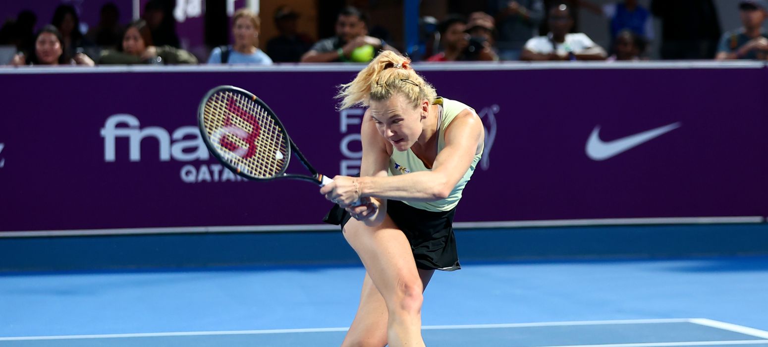 Katerina Siniakova, Doha 2026