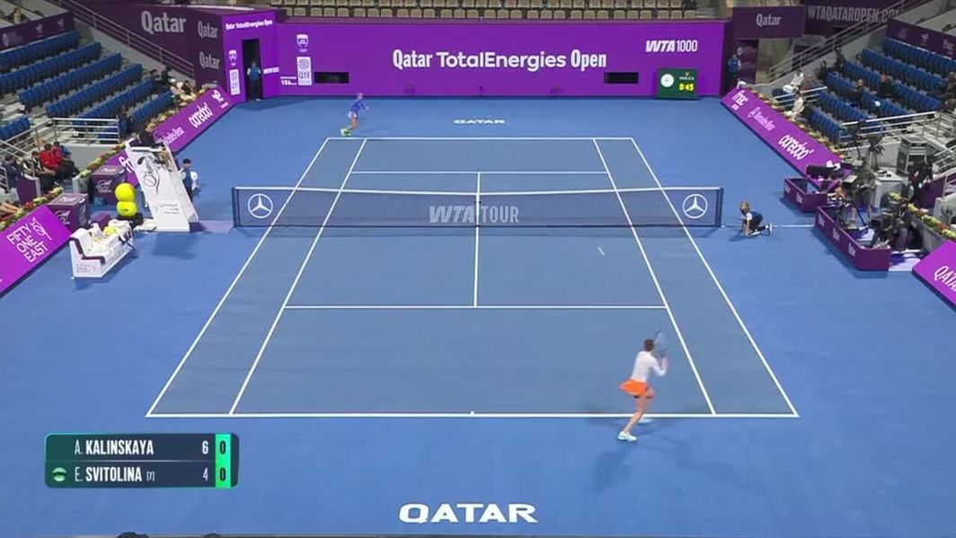 Anna Kalinskaya vs. Elina Svitolina-Match Highlights