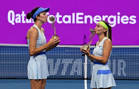 Anna Danilina and Aleksandra Krunic, Doha 2026