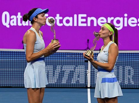 Anna Danilina and Aleksandra Krunic, Doha 2026