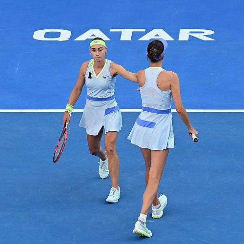 Anna Danilina and Aleksandra Krunic, Doha 2026
