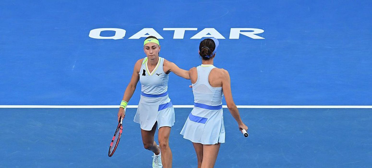 Anna Danilina and Aleksandra Krunic, Doha 2026